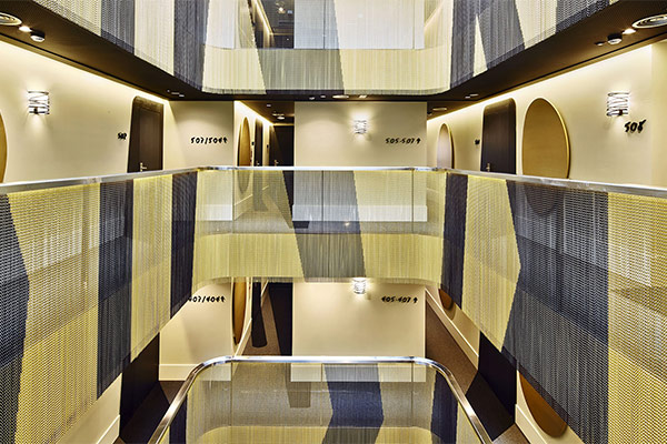 Las cortinas KriskaDecor aportan creatividad, originalidad y mucho estilo al nuevo Hotel Vincci Gala de Barcelona